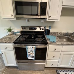 kitchen at Meadowwood Apartments