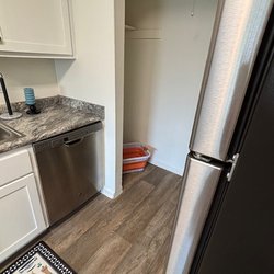 kitchen at Meadowwood Apartments