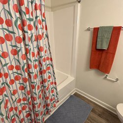 bathroom at Meadowwood Apartments